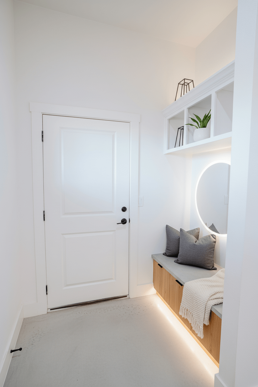 Bedroom after Cozy Hygge AI interior design transformation
